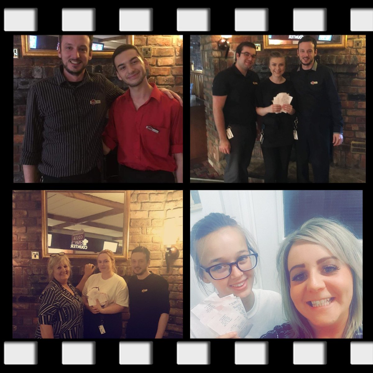 Well done to these four who over the weekend made almost £700 in extra sales just  by offering desserts and drinks 
<a href="/MarkCash15/">Mark Cash</a> <a href="/WeAreSUGM/">WeAreSUGM</a>