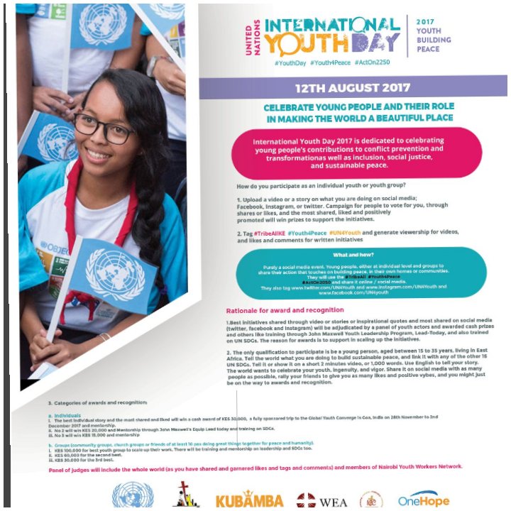 Pauline93139287's tweet photo. #TribeAllke #youth4peace #UN4youth #Acton2250 ..
Laughter is the best thing in life..I honestly think it's the thing I like most,to laugh. https://t.co/M2ecQ1UuI7