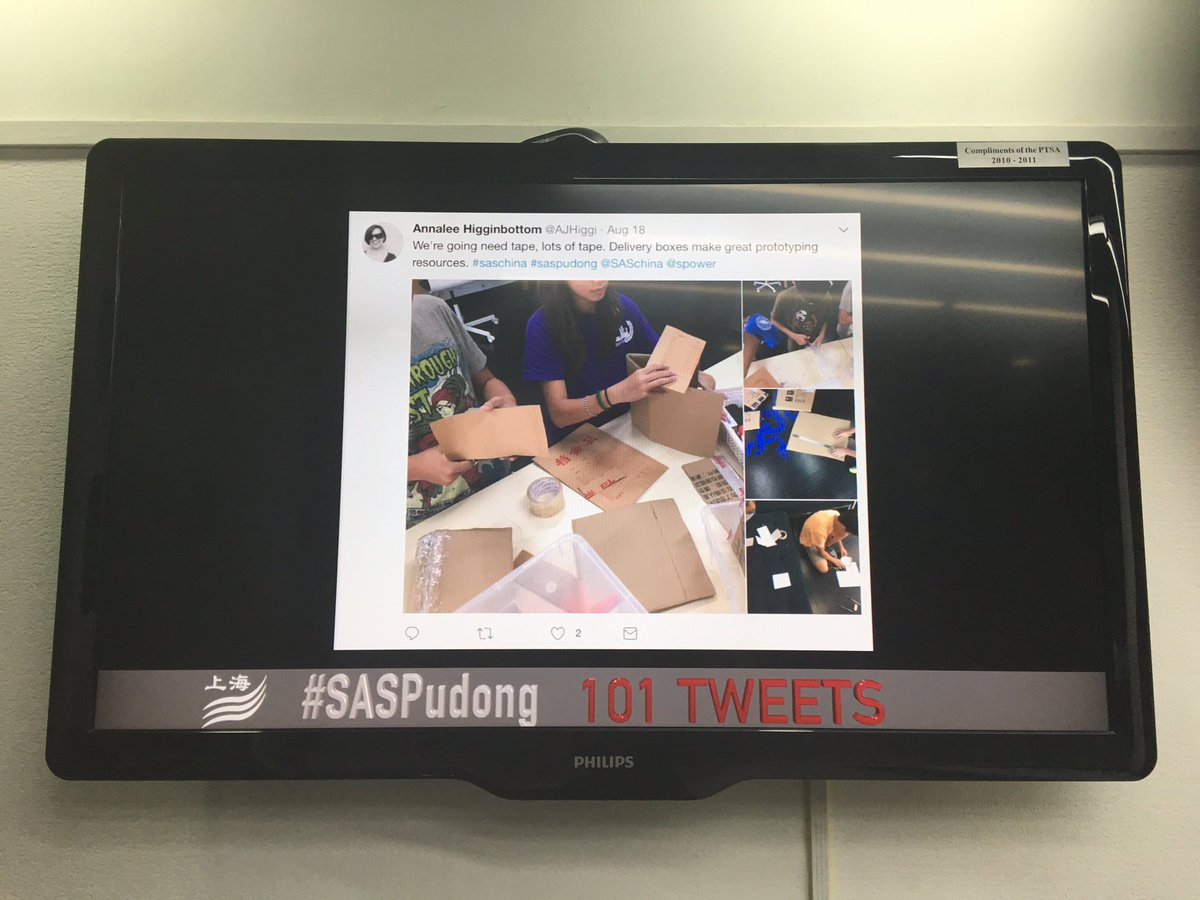 emilysb1's tweet photo. So proud to work in a school that values curating experiences of growth.#nextpractice #visiblevision #connectedness #SASPudong @jchambers https://t.co/3TRzb8AbYe