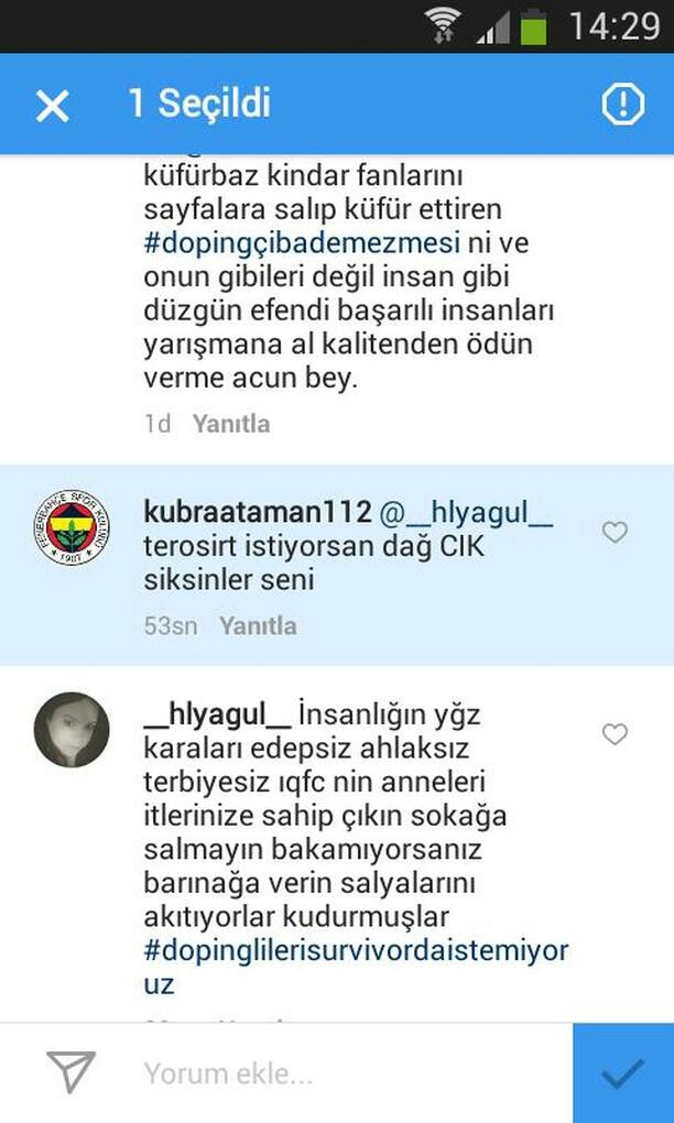 TeamOgfc's tweet photo. @IremNevin @benekiii @klinik90 @OgedayGirisken @AK_resmifan Aaaa ademciler ne kadar terbiyeli bakın onlar küfür edince sorun yok onlara göre https://t.co/7uC2yRC1Dj