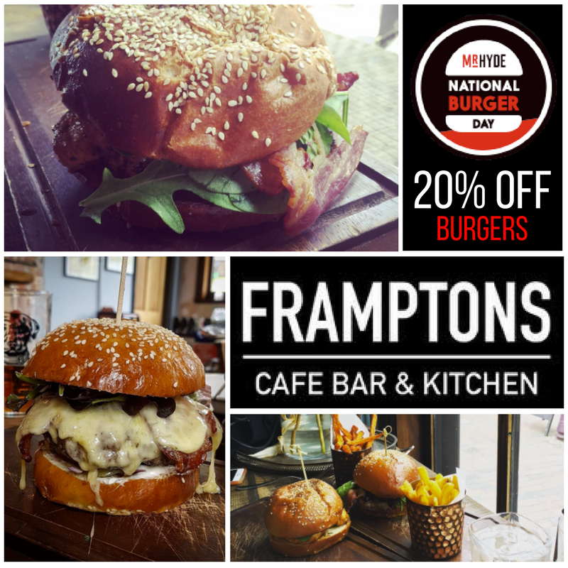 FramptonsTW's tweet photo. We're mad for burgers here in Framptons! 
Can you beat these snaps this National Burger Day?

More info: https://t.co/s78CLjdyRt https://t.co/ZMzQ7XMfRQ