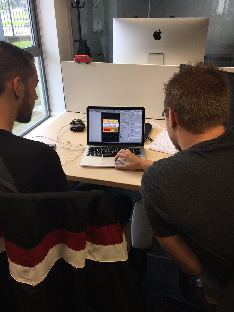 motionlabInt's tweet image. Working on a new feature for @DartsMatchApp If you look closely enough you might be able to make out what said new feature is! #gamedev
