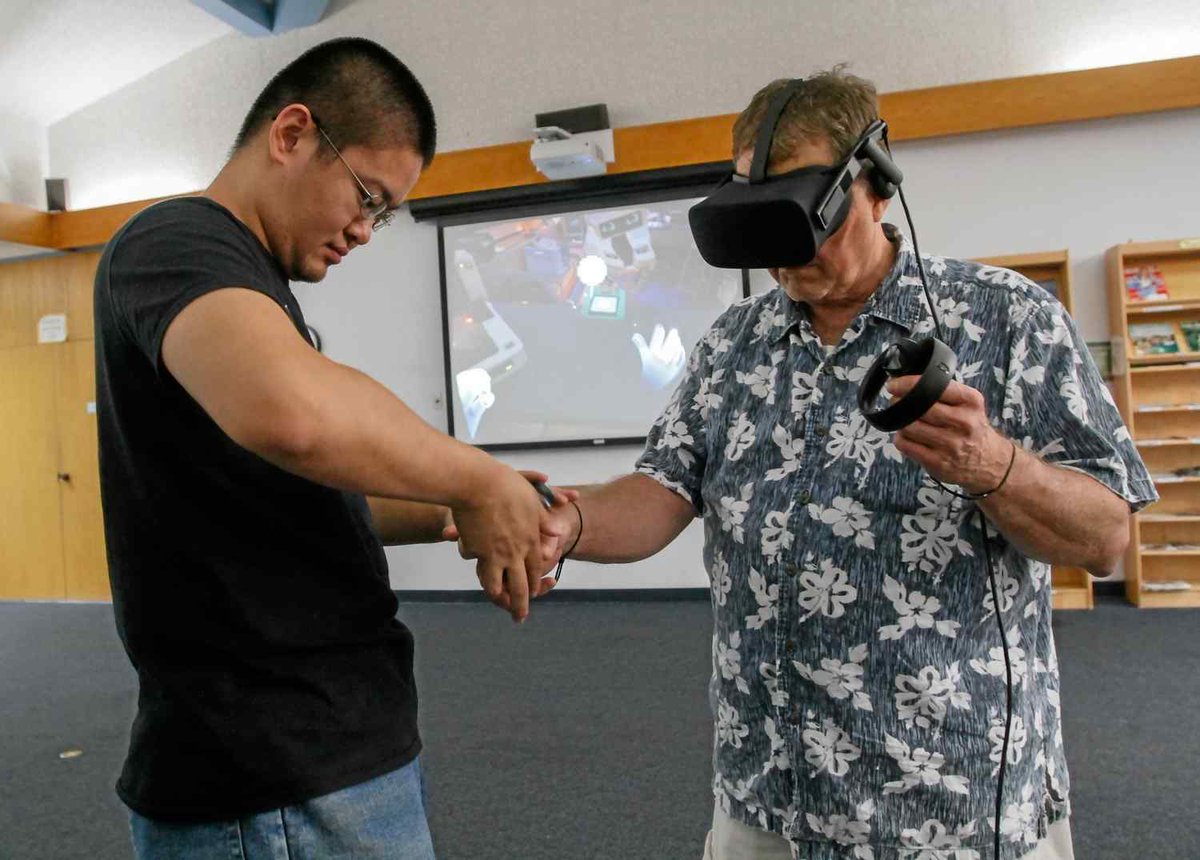 RM_Publishers's tweet photo. #Virtualreality experience offered at Chico #library https://t.co/uexzKwXcRe #VR https://t.co/bT2EPytlGm