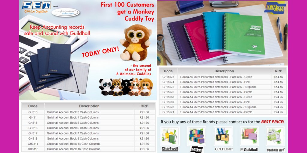 SET Office Supplies tweet media