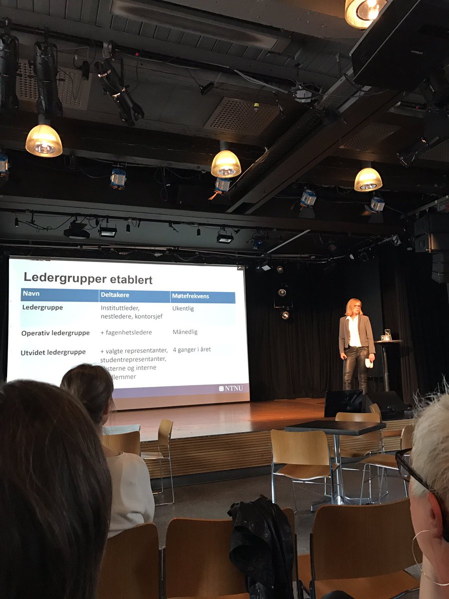 Instituttsamling <a href="/dokkhuset/">Dokkhuset Scene</a> i dag! #NTNU