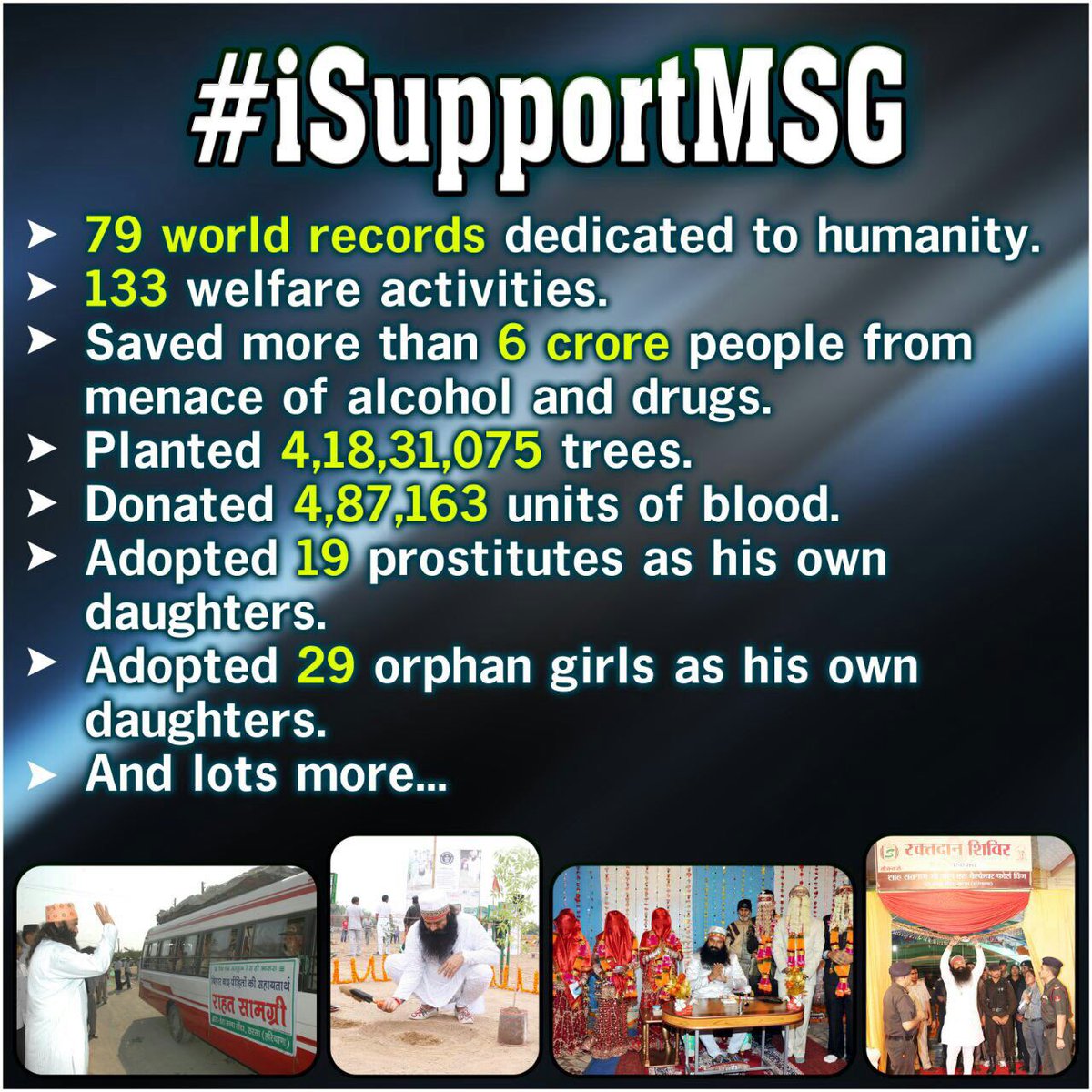 i_BABITA_TYAG_i's tweet photo. In this era of vices, people trust easily on rumours not facts . #isupportMSG .Hope you also are coming to support him
#RamRahimVerdict https://t.co/lcN3AH6tnd