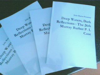 JaBURNSs's tweet photo. Love getting my paperback copies! #MurrayBarberPI #QuickRead #DetectiveGhostMystery https://t.co/DsEJO7JhBe