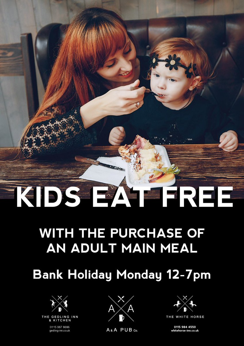 Come down on Monday and take advantage of this great offer.