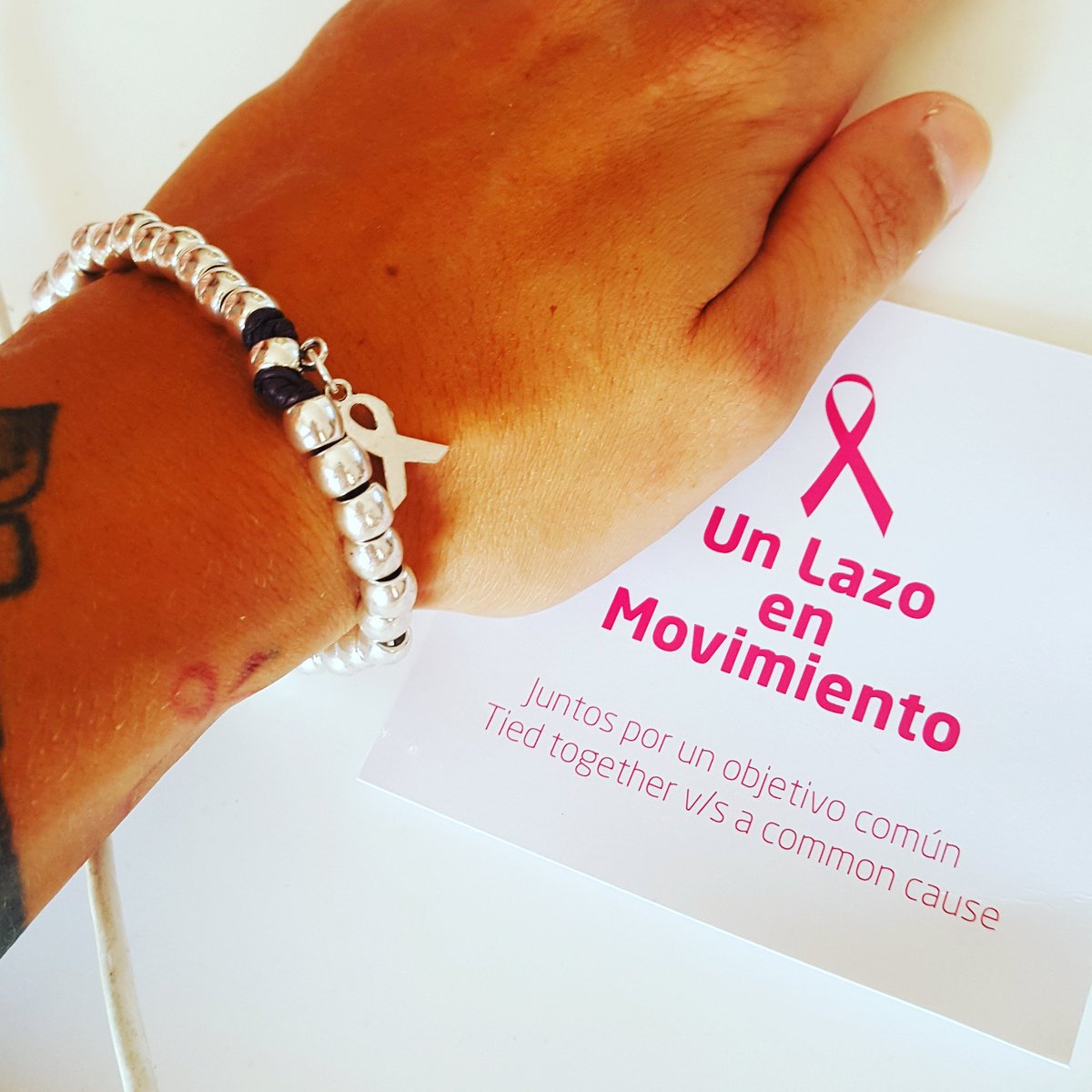 Muy contenta con mi pulsera! #unlazoenmovimiento  @ulem_es