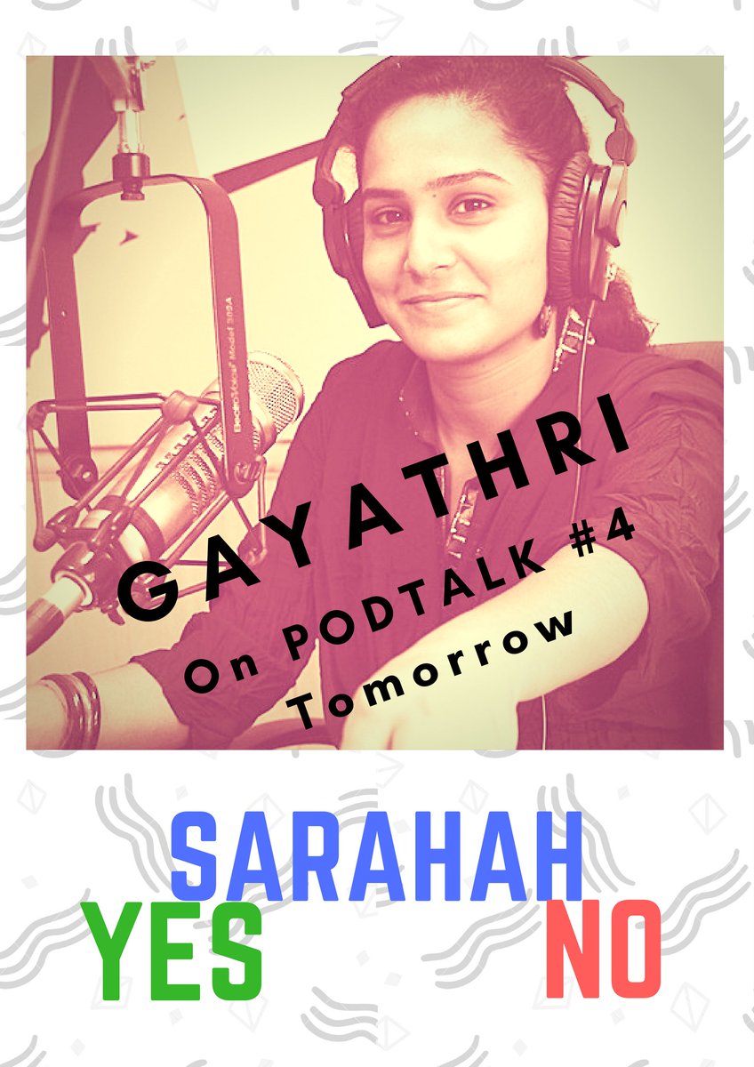 podtalkchannel's tweet photo. Time for another #PodTalk - Who's using @Sarahah_com? Received some interesting comments? Tell Gayathri!  

#podcast #radio #Tamil #sarahah https://t.co/T3EF2cn35Q