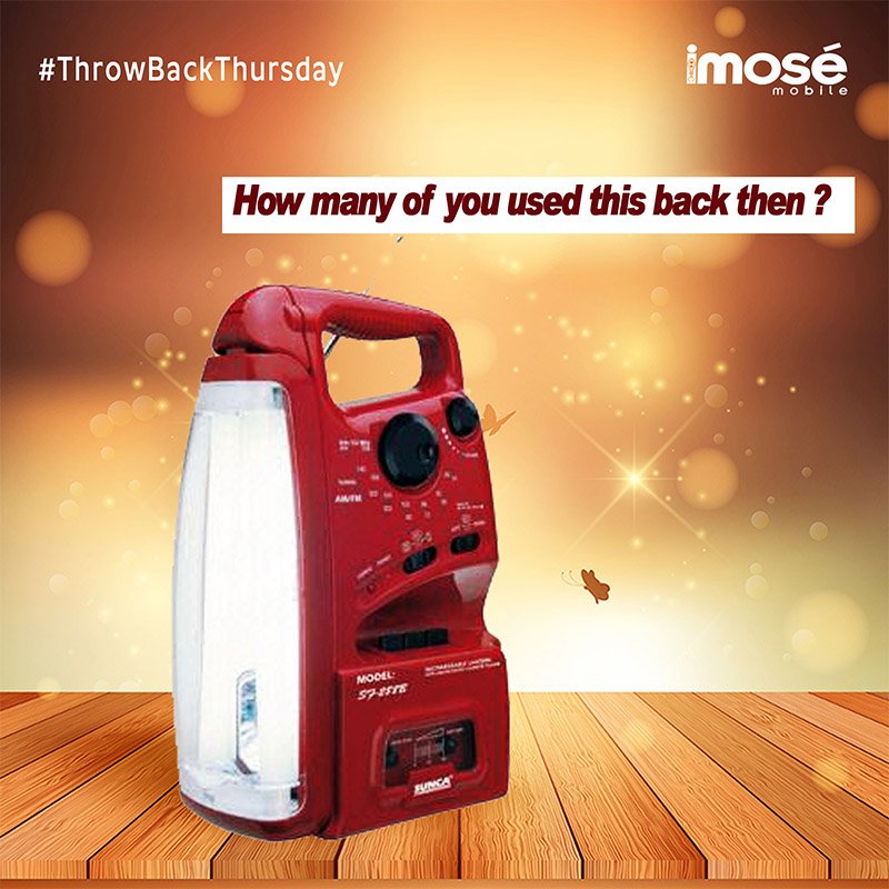 imosemobile's tweet photo. #RT &amp; #LIKE if you used this rechargeable lantern back then.
Got any fond memories too? Share!

#ThrowBackThursday https://t.co/WvsEPq4TGi