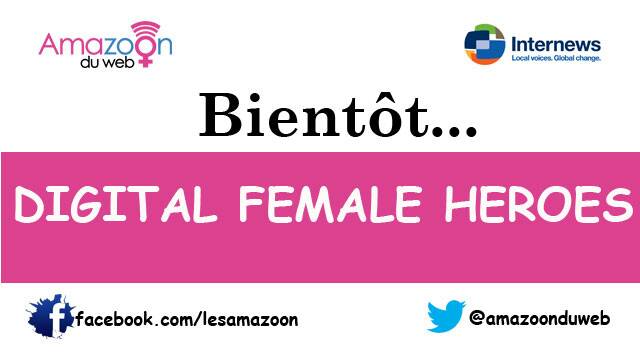 amazoonduweb's tweet photo. #Voiceup restez connectés sur @amazoonduweb pour le DIGITAL FEMALE HEROES #DFH2017 #Internews https://t.co/y8Ey1fnE8N