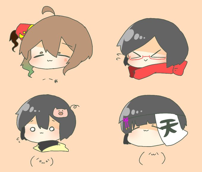 リプ来た顔文字で好きなキャラ描くのtwitterイラスト検索結果