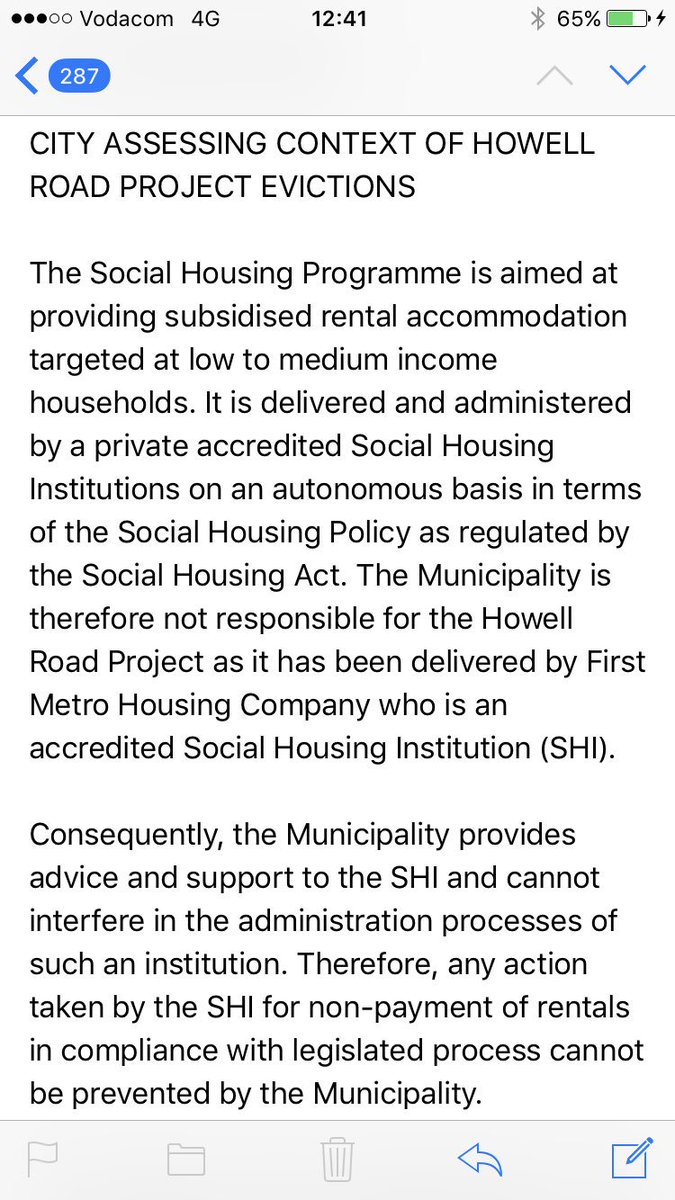 DasenThathiah's tweet photo. Statement by the @eThekwiniM on #HowellRoad. https://t.co/sRgAj7CZB2