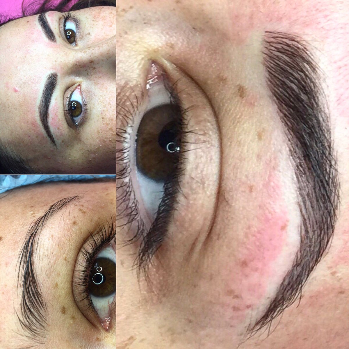 EpibrowInt_l's tweet photo. Look at ourstudents work 1 week after training!! Wow!! #browenvy #epibrowtraining #yorkshireacademy https://t.co/DCpokvUWZw
