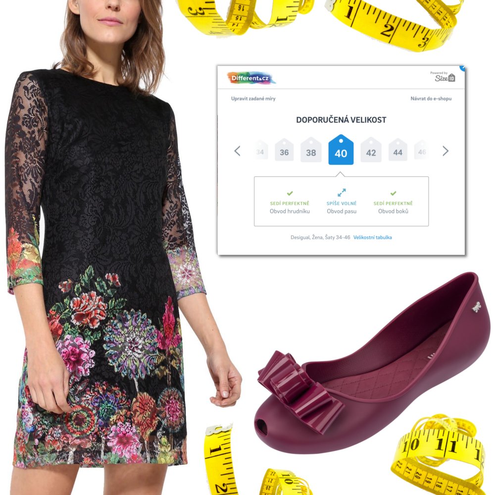 sizeid's tweet image. Nově se zázračným tlačítkem "Doporučit velikost" může blejsknout i úspěšný český e-shop @different_cz! 😉👏