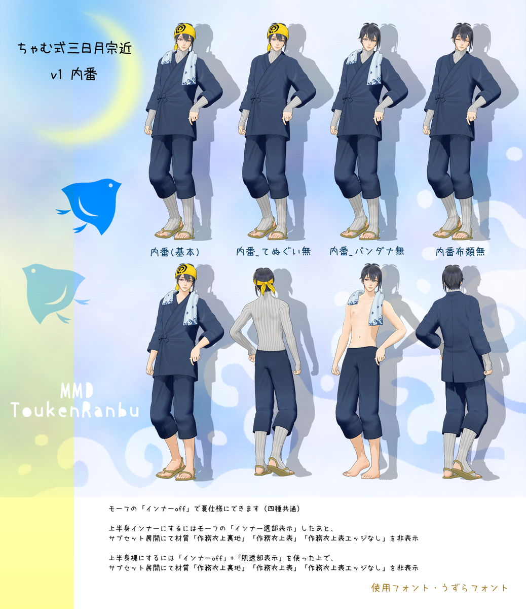 ちゃむ＠MMD on X