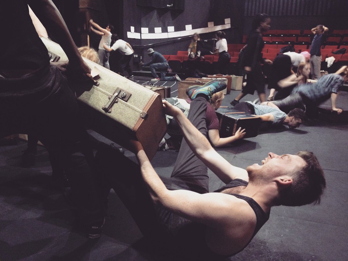 What's happening here? Our RYAE are rehearsing ahead of Saturday. Will you catch it in town? <a href="/HullTruck/">Hull Truck Theatre</a> <a href="/LiveTheatre/">Live Theatre</a> @DerbyTheatre #RYAE