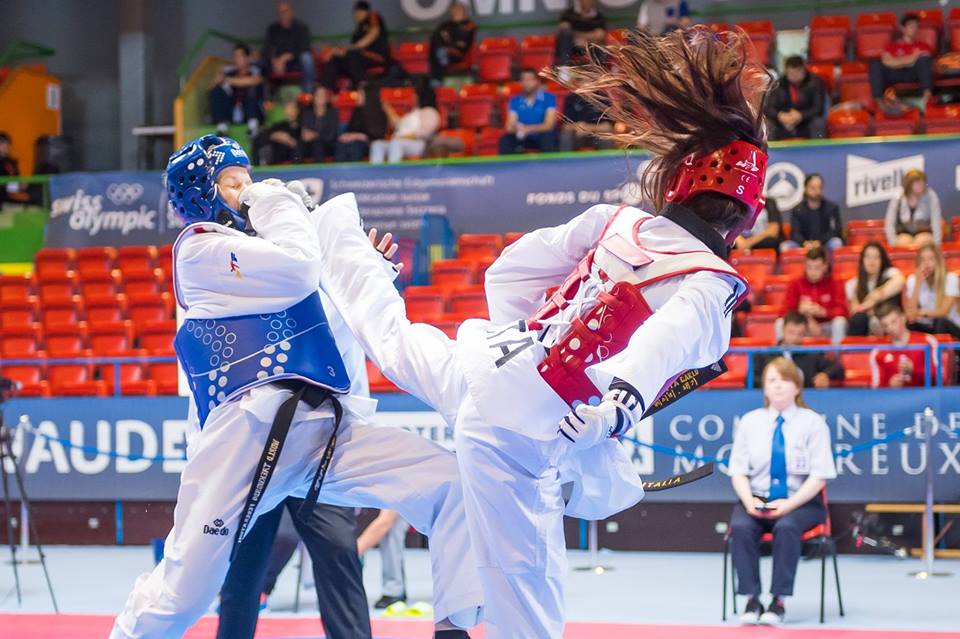 poliziadistato's tweet photo. #Universiadi #Taipei2017 la portacolori delle #Fiammeoro #DanielaRotolo vince la medaglia di bronzo nella categoria 62 kg di #taekwondo https://t.co/4kQ6D8GPqZ