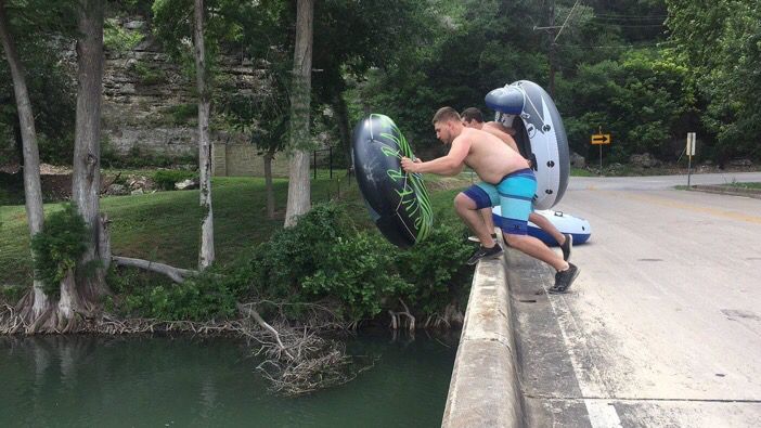 Mom: "If your friends jump off a bridge would you?"
Me: