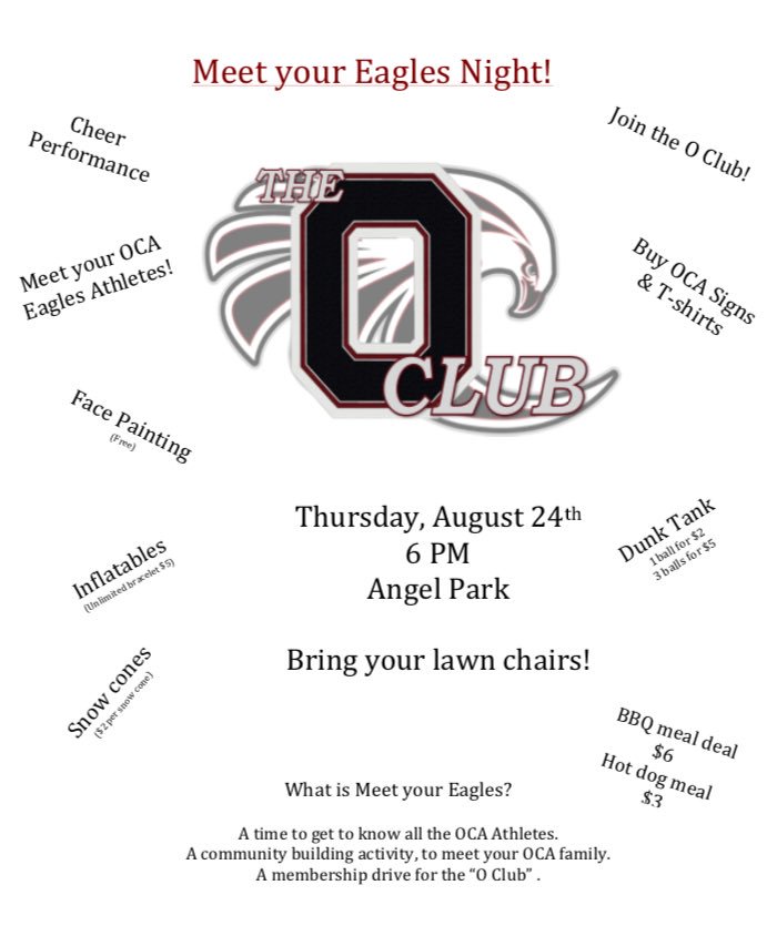 G_GreyPowell's tweet photo. Come join Eagle Nation for Meet Your Eagles tonight at 6pm at Angel Park! Go Eagles! #WTD https://t.co/TobZ6SqzRd
