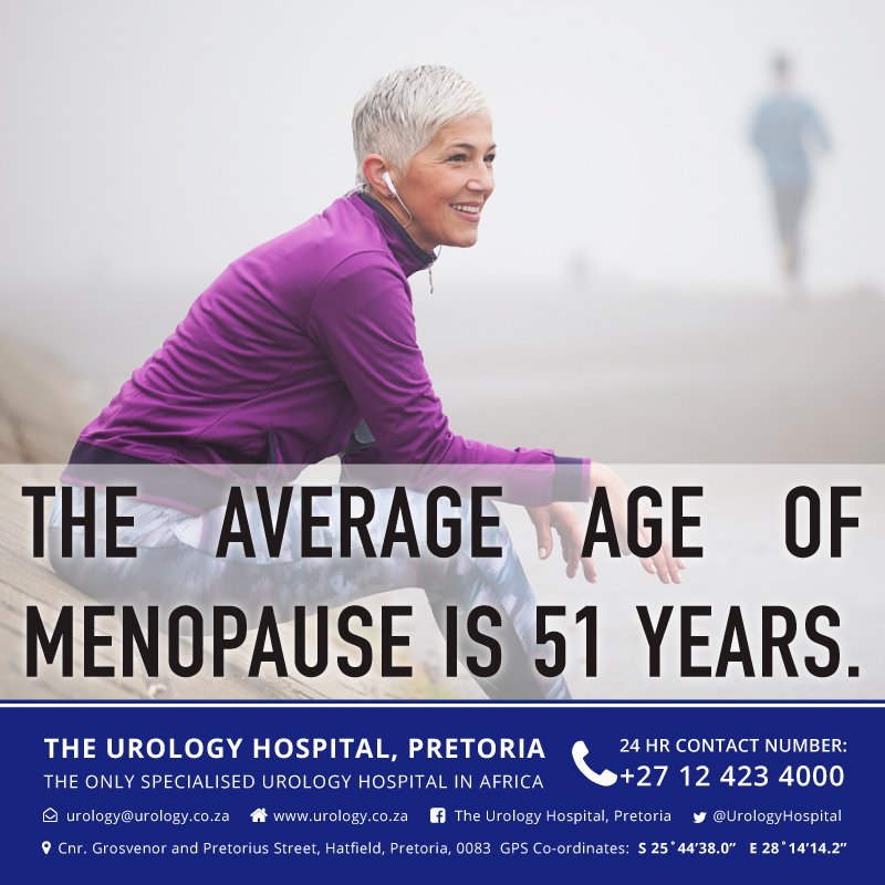UrologyHospital's tweet image. The Urology Hospital is proud to have state-of-the art facilities. urology.co.za #Urology #Menopause #AverageAge #Woman #Age