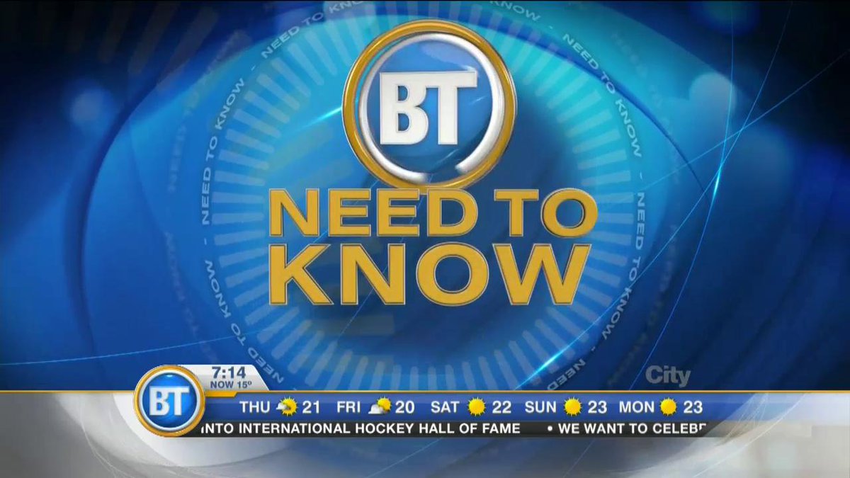 #BTMTL #needtoknow VIDEO: Your 90-second news, weather, traffic update at 7:20 https://t.co/tAg08da1Gc
