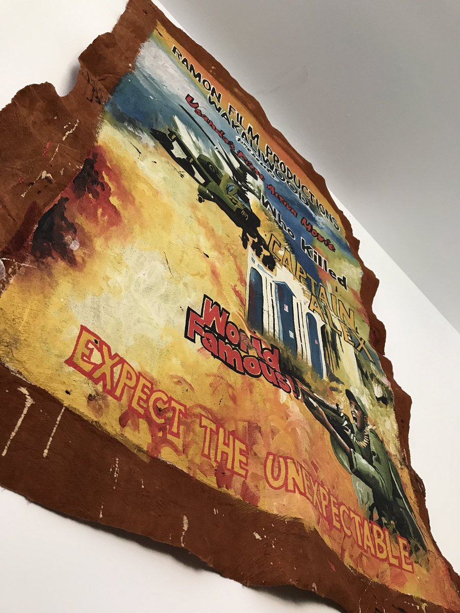 IHE_OFFICIAL's tweet photo. Finally got this handmade Captain Alex poster (all the way from Uganda) up on my wall. It looks amazing! https://t.co/a4VbK2ddgz