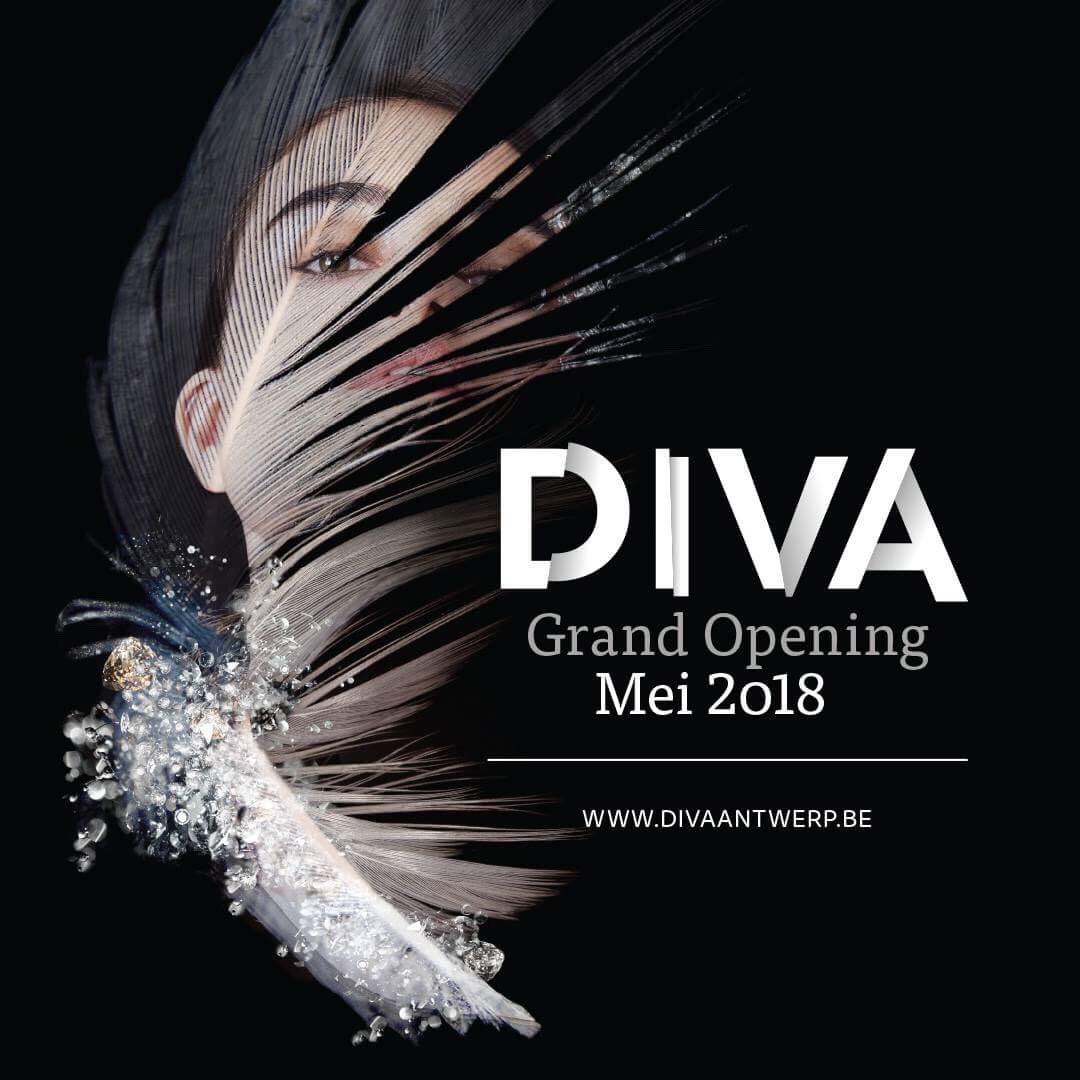 Word is out! DIVA's grand opening expected May 2018! #DIVAantwerp
