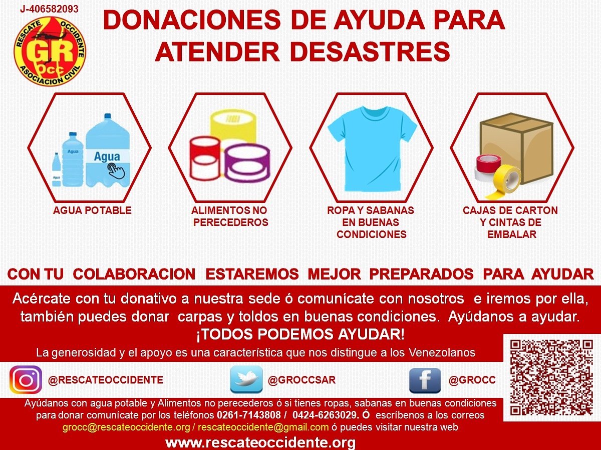 GROCCSAR's tweet photo. Da una #ayudaAnteDesastres unete a #RescateOccidente #GROcc juntos hacemos la diferencia https://t.co/oscQjeRTz6