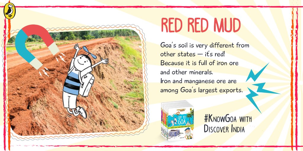 PuffinIndia's tweet photo. Here's what you need to know about Goa before you plan your next trip to its beaches! 😁

#KnowGoa with #DiscoverIndia

#SoniaMehta https://t.co/P5LAb7oXrc