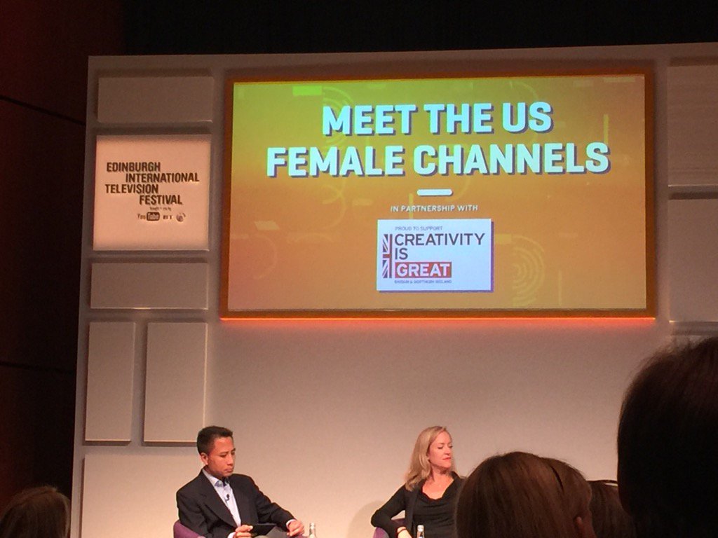 TayScreen's tweet photo. #A+ENetworks #edintv strongly promoting women in production #broadfocus inititiative https://t.co/eE0ZpXrPY2