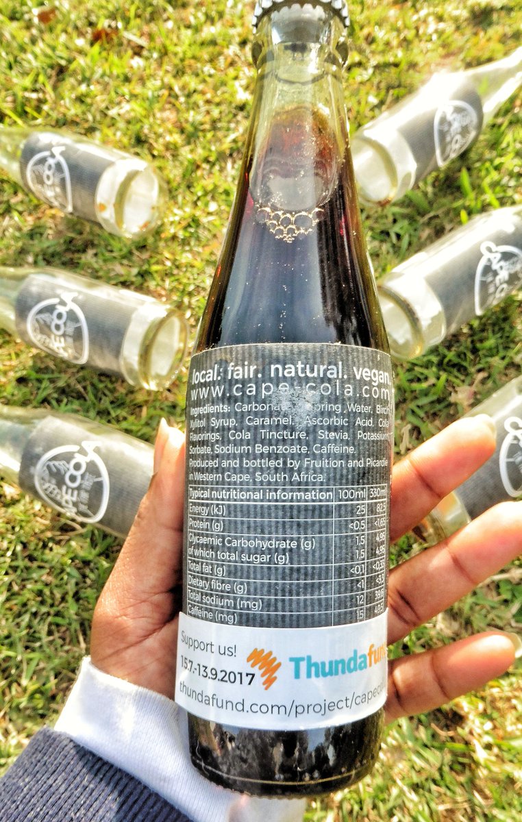 CeecesTravel's tweet photo. And then there was one! So impressed with the folks at @CapeCola - Best enjoyed chilled with some lemon 😚 Support them at @Thundafund 📚 https://t.co/ge2WFmzbjq