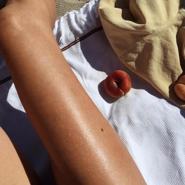 Hydrate, treat and protect 🍑☀️