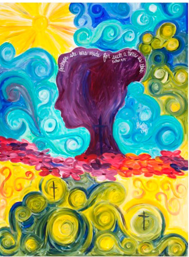 ArtofHope1's tweet photo. "Perhaps you where made for such a time as this." Es4:14 #inspirationalart #artofhope #youcandoit #madeforthistime https://t.co/S5ytjxInSV https://t.co/DcZVJyGIrF