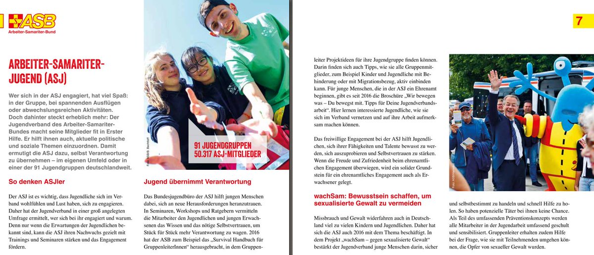 ASJ_Pforzheim's tweet photo. Wir sind im Jahrbuch 2016 des @asb_de ☝️😉
 Schaut mal rein 👨‍👩‍👦‍👦
 https://t.co/fL1FVEt38E
#ASJ #Pforzheim https://t.co/7SFJFhFXW3