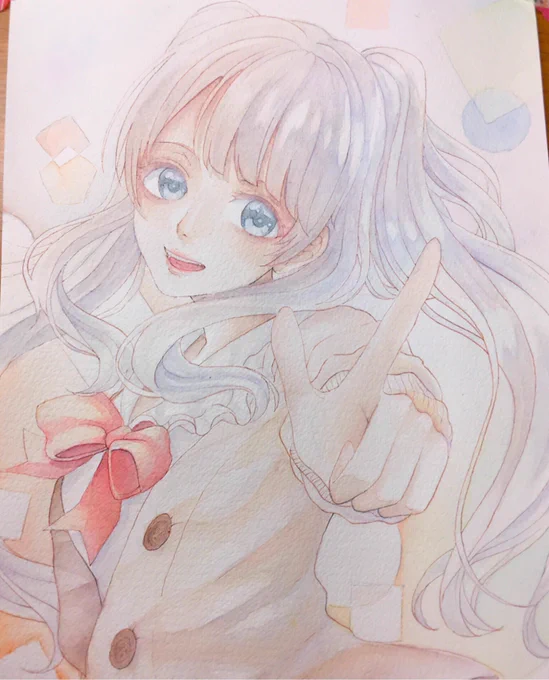 オリキャラ描きました
銀髪の子描くの初
#絵描きさんとつながりたい 