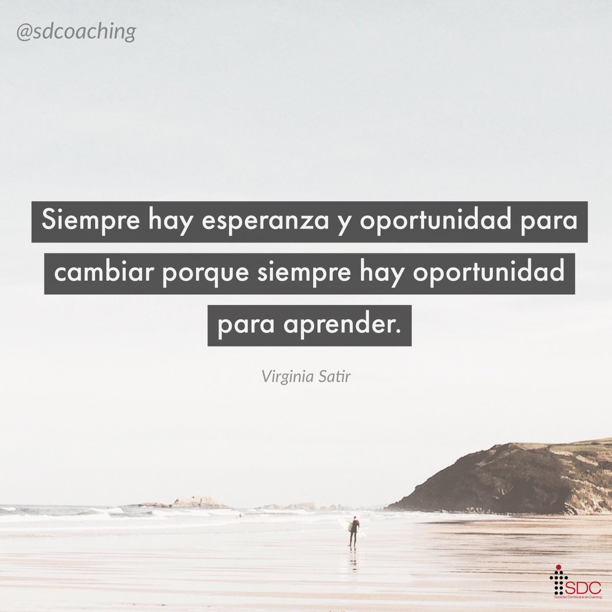 Coaching_RD's tweet photo. Feliz día! Tenemos la oportunidad de “remirar” la travesía y hacer los ajustes necesarios para que el camino sea satisfactorio! #sdcrd https://t.co/c3gc4TmCu9