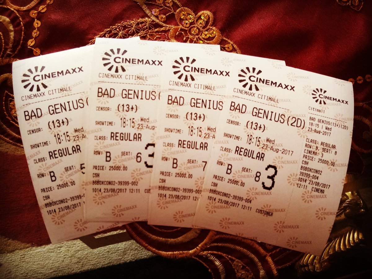 DeniArifin93's tweet photo. Buat apa IPK tinggi klw hnya mghrp gaji 5 digit,jleb bgt quoteny,Film yg dsutradarai Nattawut Ponpiriya best #BadGeniusID #MAXXGenius https://t.co/SfBYuA8juI