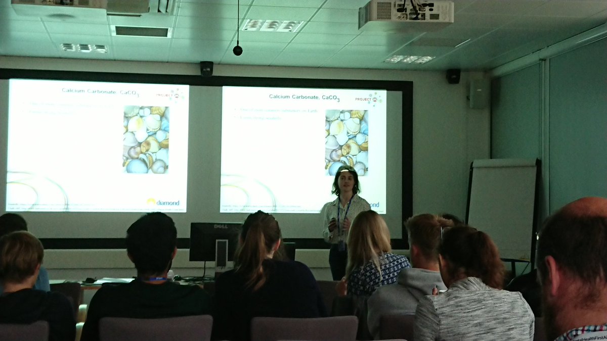 DLSProjectM's tweet photo. Alice has just presented some of her results to staff @DiamondLightSou. Check out her blog to learn more! https://t.co/eHftU0ztQs https://t.co/xs1tykPJhU