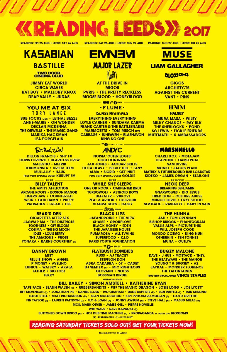 Departeduk's tweet photo. Gutted not to be playing Reading and Leeds 2017

Hope to rock R and L 2018! 

https://t.co/pOtEKlB07x

#AreYouReady 

#RandL2017 https://t.co/pOLg6FhFWe