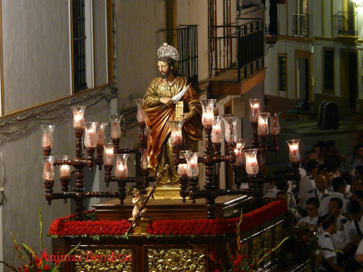 También sale San Bartolome hoy por su festividad en Mairena del Alcor.