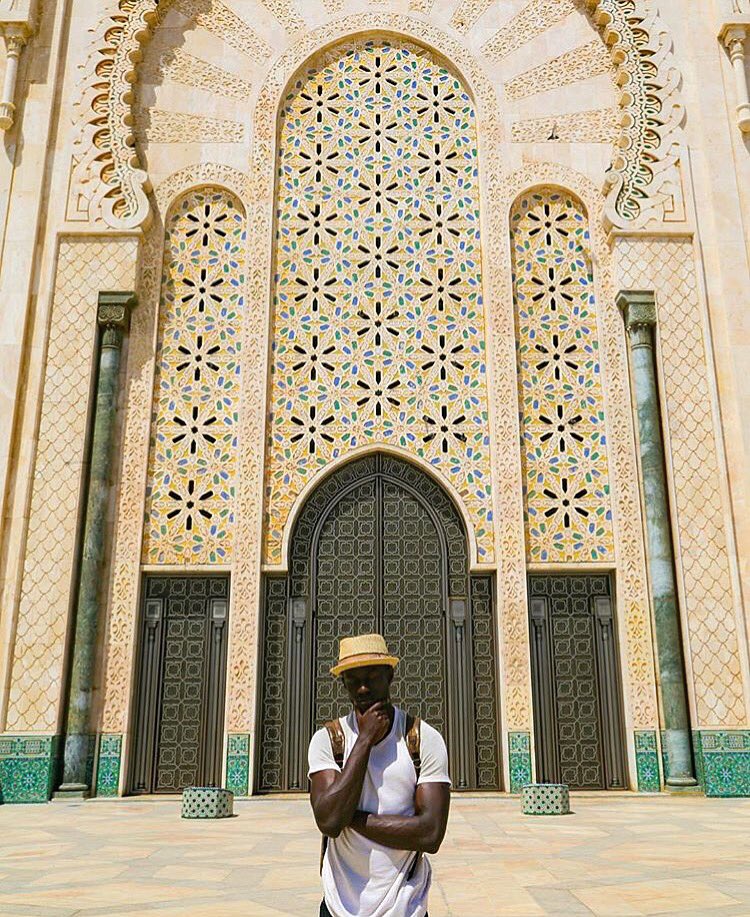 blackguystravel's tweet photo. In Casablanca, Morocco with @warriorandmuse #blackguystravel https://t.co/g3nDdnFGzi