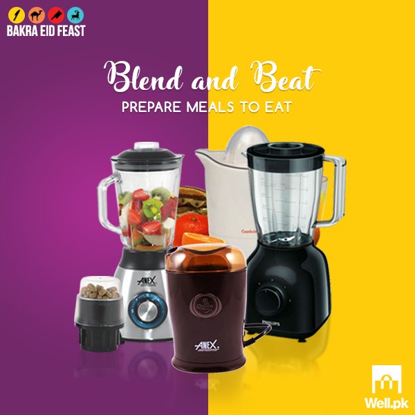 WellPkShop's tweet photo. Whether you want to mince meat or want to make chatnis, we have a perfect appliance for you.
Shop now: https://t.co/IGhF4OXHZO https://t.co/PKYPMm5a4E