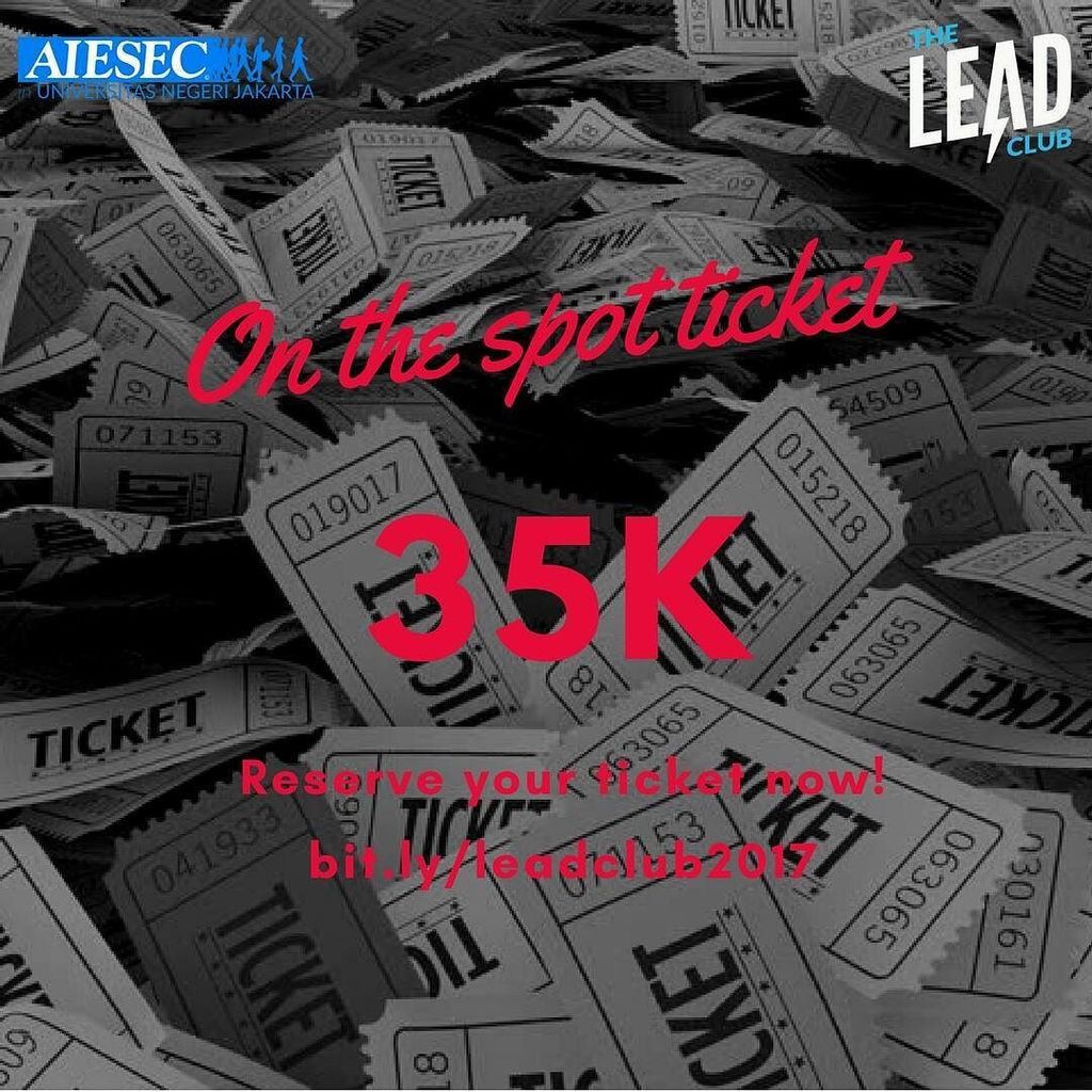 AIESEC_UNJ's tweet photo. GOOD NEWS! GOOD NEWS! GOOD NEWS! GOOD NEWS! .
We are open on the spot ticket!!! Let's come and feel the euphoria 😊… https://t.co/OOjX3pFOWt https://t.co/r5zCNB8PFB