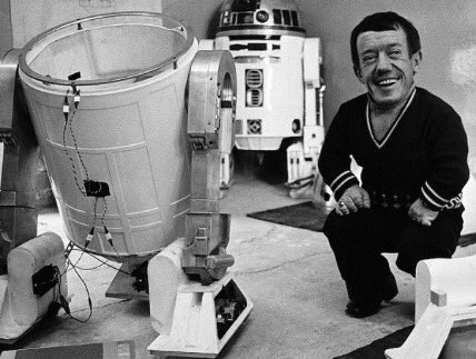 Happy birthday, Kenny Baker!  May the force be with you.  