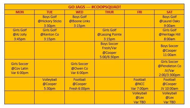 Announcements for 8.24