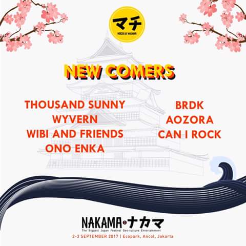 Sabtu 2 september kita akan meramaikan event <a href="/nakamafestival/">NAKAMA FEST</a> 
Mari merapat friends!!

#nakamafestival #oneokrock #tribute #band