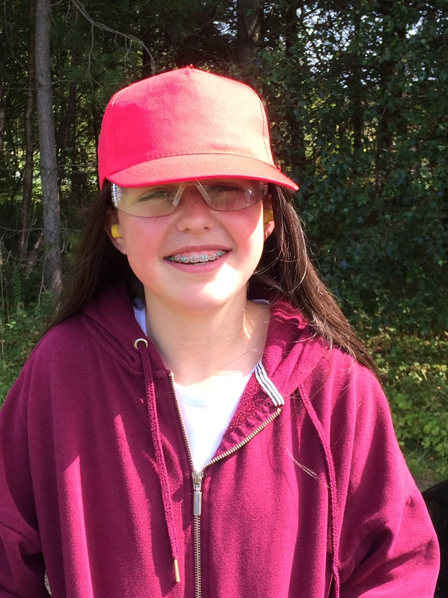 Meet Miss 'I don't like shooting' 25 shotgun cartridges later. A very proud shooting team moment <a href="/AirCadetsNorth/">North Region - RAF Air Cadets</a> <a href="/aircadets/">RAF Air Cadets</a>