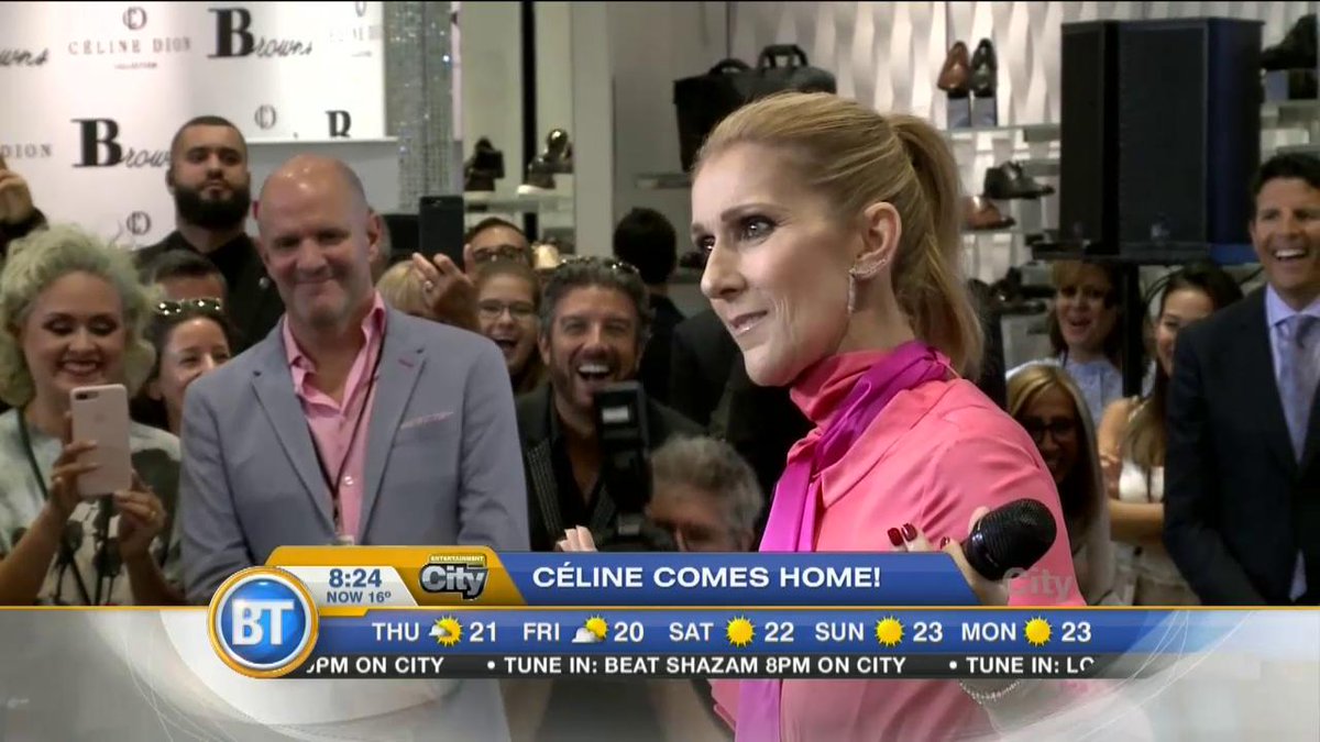 Celine comes home https://t.co/KcQvDdgzqd